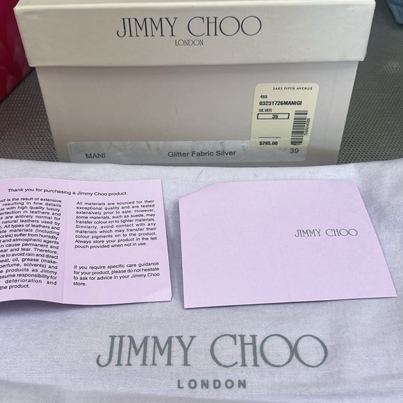 Jimmy Choo vintage silver shoes! - Picture 8 of 8
